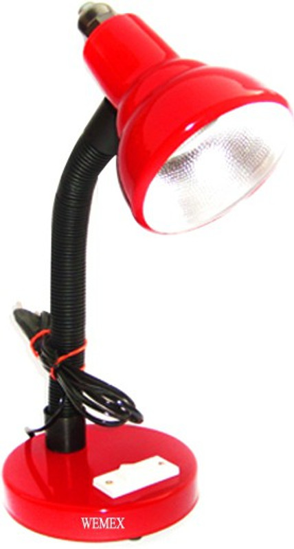 Buy Wemex Triple Eight Table Lamp 38 cm Red Online at