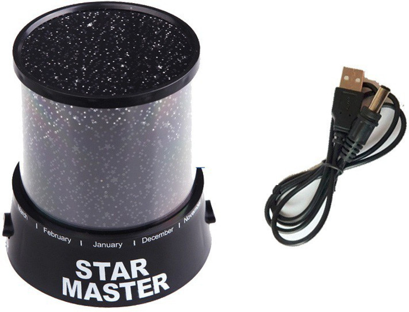 crobat Star Master for critsmas Decoration Multi Shades Table Lamp(350 cm, Multicolor)