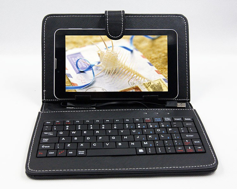 I Kall N4 with Keyboard 8 GB 7 inch with Wi-Fi+4G Tablet (Black)