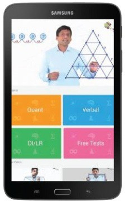 Byju's CAT 2016 Preparation 8 GB 7 inch with Wi-Fi Only Tablet (Black)