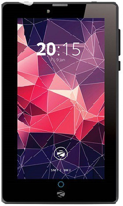 Zebronics Zabpad 8 GB 7 inch with Wi-Fi+3G Tablet (Black) Zebronics Zabpad 8 GB 7 inch with Wi-Fi+3G Tablet (Black)