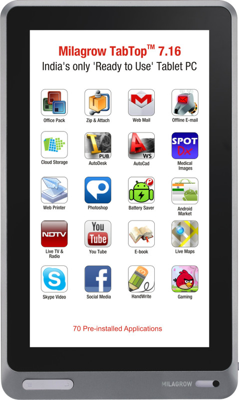 Milagrow MGPT07 PRO Tablet Milagrow MGPT07 PRO Tablet