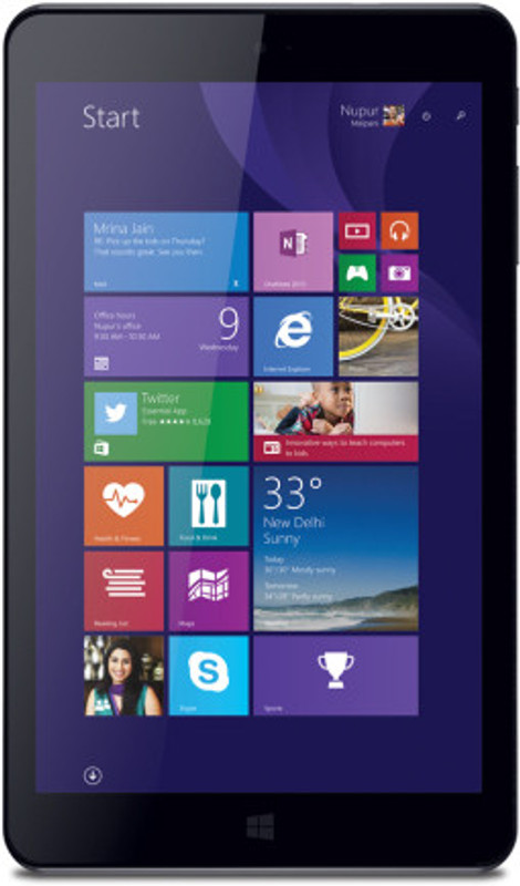 iBall WQ32 16 GB 8 inch with Wi-Fi+3G Tablet (Black)