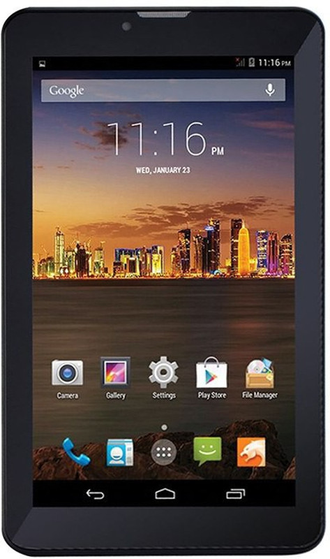 Swipe Slash 2G 4 GB 7 inch with Wi-Fi+2G Tablet (Black)
