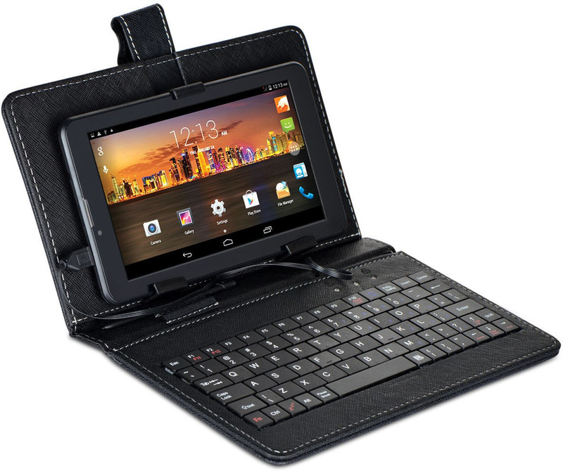 I Kall N6 with Keyboard 8 GB 7 inch with Wi-Fi+3G Tablet (Black)