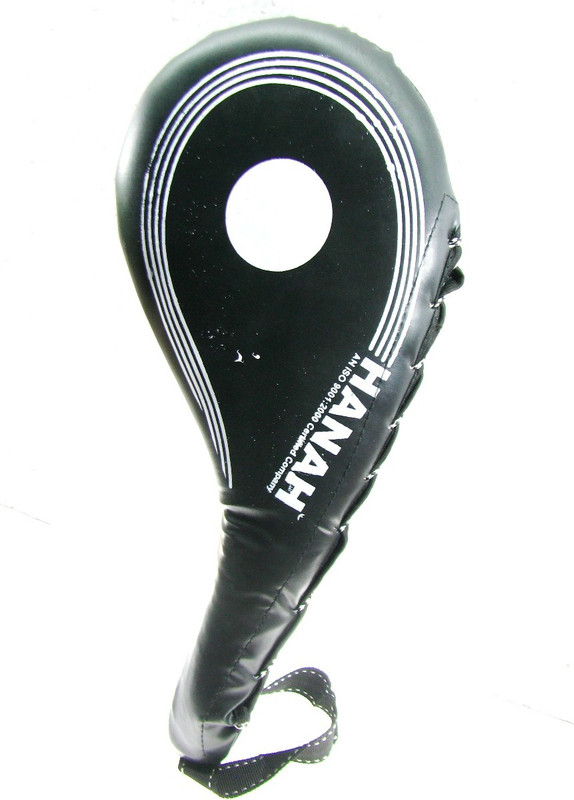 Hanah Taekwondo_racket_hannah Curved Focus Pad(Black) Hanah Taekwondo_racket_hannah Curved Focus Pad(Black)
