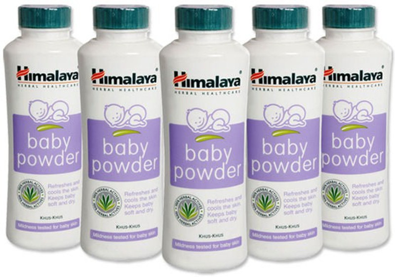 Himalaya Herbal Baby Powder 50 Gm(Pack Of 5)(250 g)