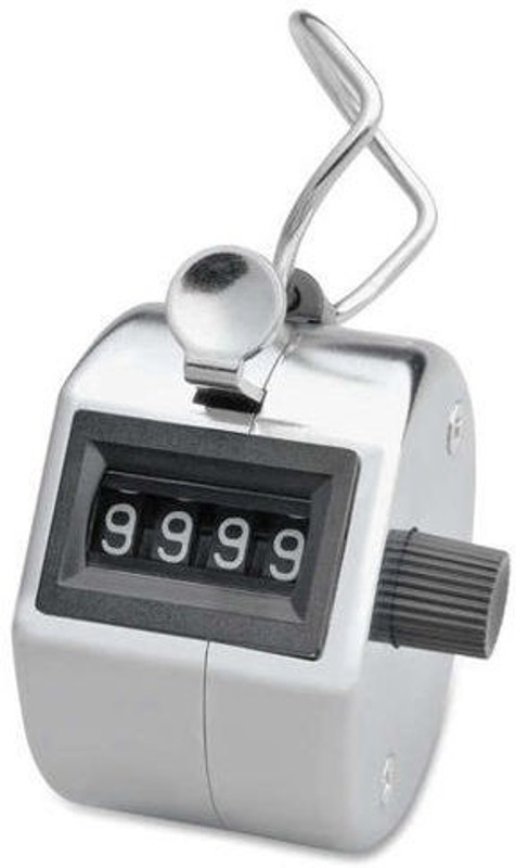 Divinext Stealodeal Analog Tally Counter(Silver Pack of 1) Divinext Stealodeal Analog Tally Counter(Silver Pack of 1)