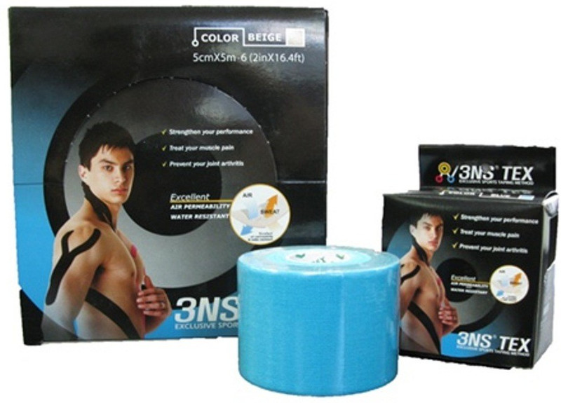 3NS Tex Kinesio Tape Injury Tape(Blue) 3NS Tex Kinesio Tape Injury Tape(Blue)
