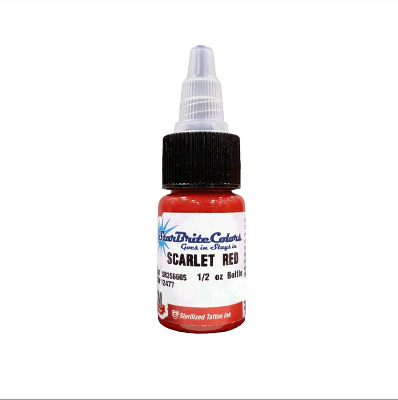 mumbai tattoo SCARLET RED Tattoo Ink(Red 15 ml)