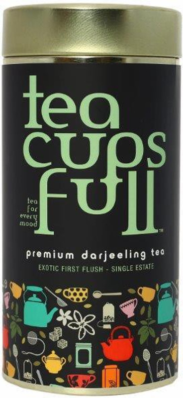 Teacupsfull Premium Darjeeling First Flush Black Tea Tin(100 g)