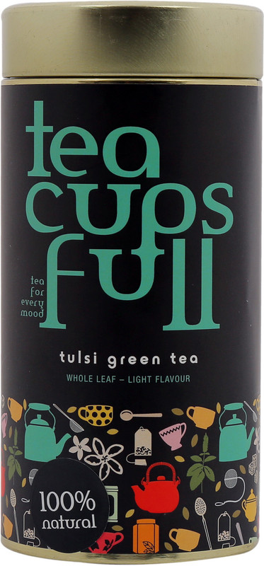 Teacupsfull India Tulsi Tea Blend Tin(100 g)