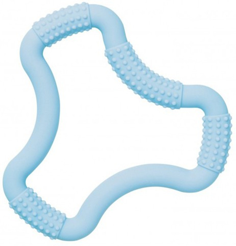 Dr. Brown's Flexees A Shaped Teether(Blue) Dr. Brown's Flexees A Shaped Teether(Blue)