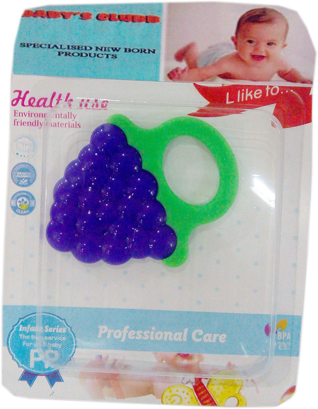 Baby's Clubb Teether Teether(Purple, Green) Baby's Clubb Teether Teether(Purple, Green)