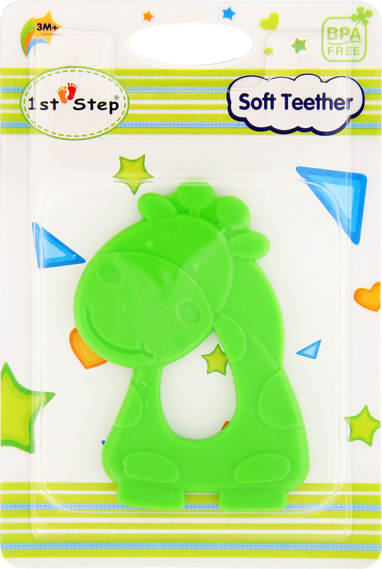 1st Step Soft Teether(Green) 1st Step Soft Teether(Green)