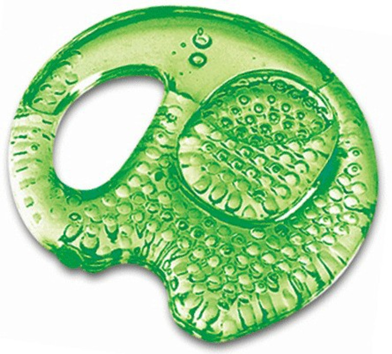 Farlin WATER FILLED COOLING GUM SOOTHER Teether(Green)