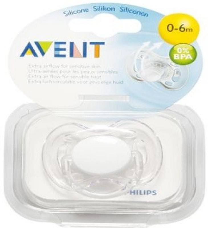 Philips Avent Freeflow Pacifiers Soother(White)