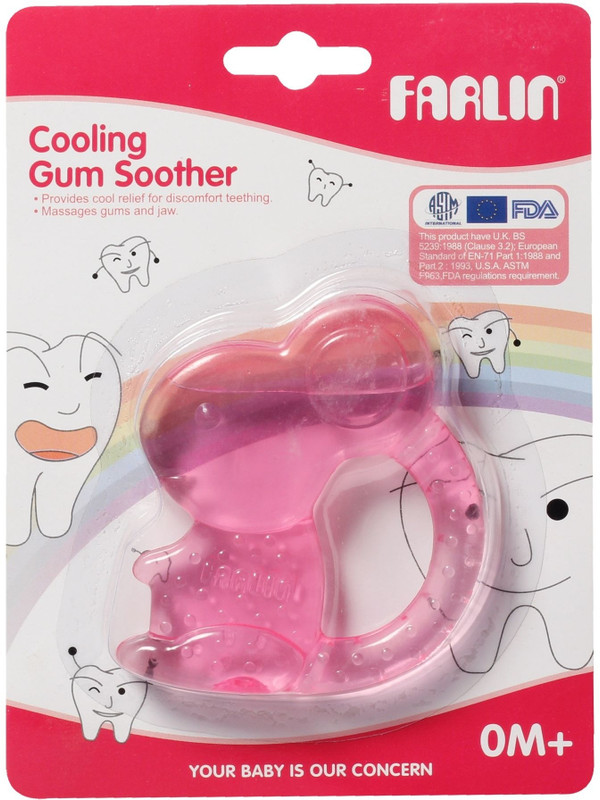 Farlin Cooling Gum Soother Soother(Pink) RS.249 (0.00% Off) - Flipkart