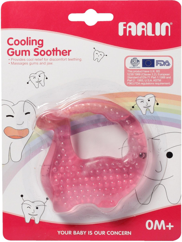 Farlin Cooling Gum Soother Soother(Pink)
