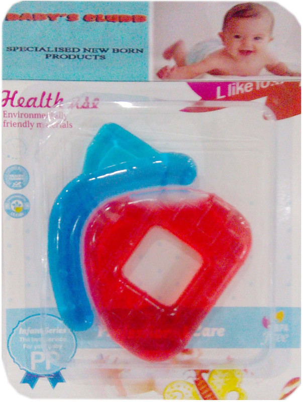 Baby's Clubb Teether Teether(Blue, Red)