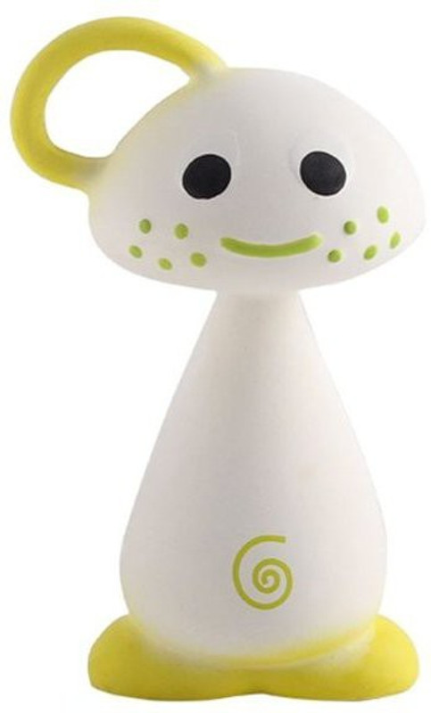 Vulli Chan Pie Gnon Natural Rubber Soft Chew Toy Teether(Yellow)