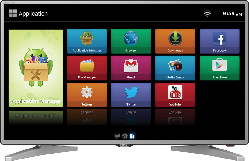 View Mitashi 80.01cm (31.5 inch) HD Ready LED Smart TV No Cost EMI exclusive Offer Online()