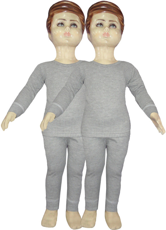Selfcare Top - Pyjama Set For Boys(Grey)