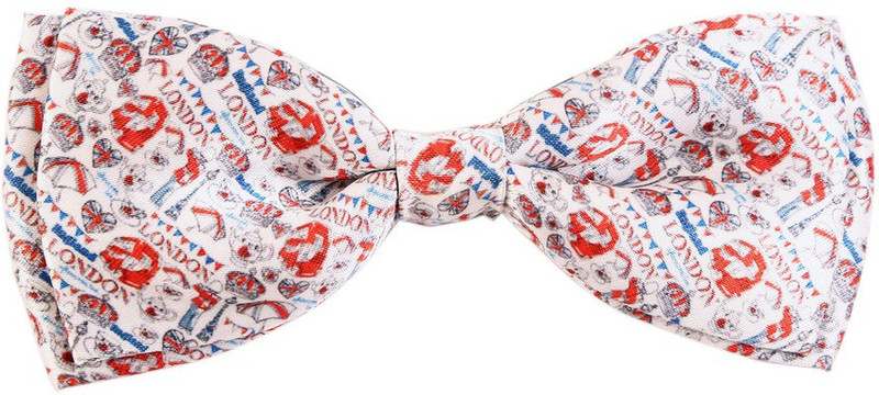 Blacksmith Ukdesign Bow Graphic Print Men Tie Blacksmith Ukdesign Bow Graphic Print Men Tie