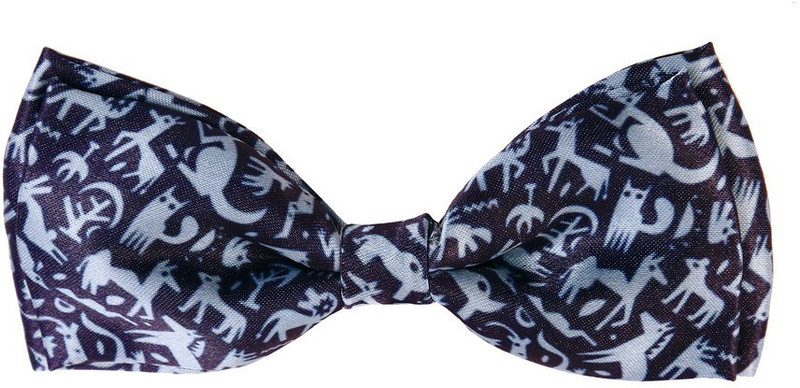 Blacksmith Blue Varlidesign Bow Animal Print Men Tie Blacksmith Blue Varlidesign Bow Animal Print Men Tie