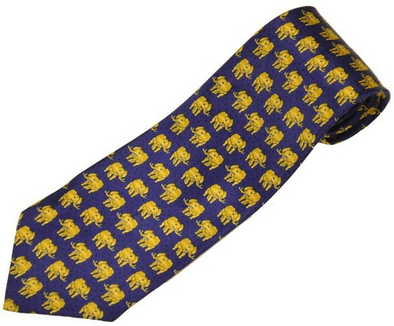 Sakshi International Premium Italian Silk Collection Animal Print Men Tie Sakshi International Premium Italian Silk Collection Animal Print Men Tie