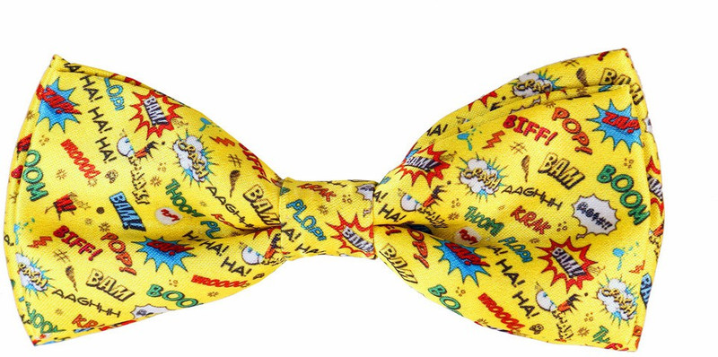 Blacksmith Boom Powdesign Bow Graphic Print Men Tie Blacksmith Boom Powdesign Bow Graphic Print Men Tie