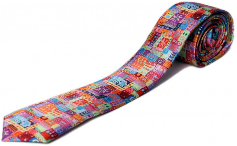 Blacksmith Geometric Print Men Tie Blacksmith Geometric Print Men Tie