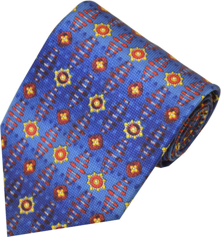 Sakshi International Premium Ties Printed Men Tie Sakshi International Premium Ties Printed Men Tie