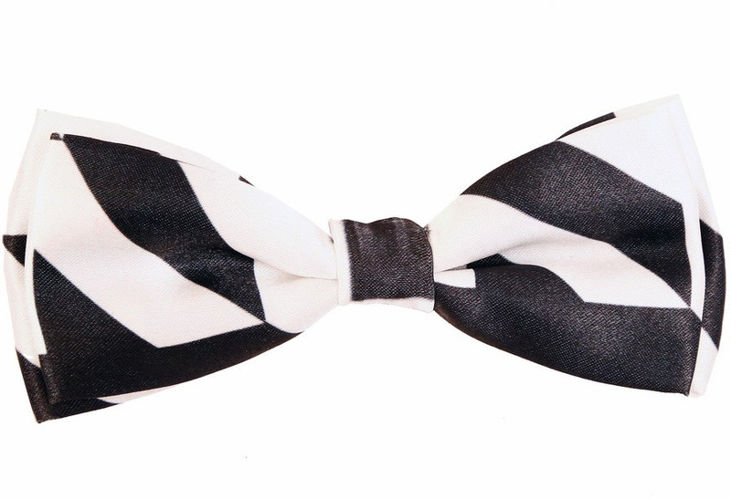 Blacksmith Black And White Abstractdesign Bow Geometric Print Men Tie Blacksmith Black And White Abstractdesign Bow Geometric Print Men Tie