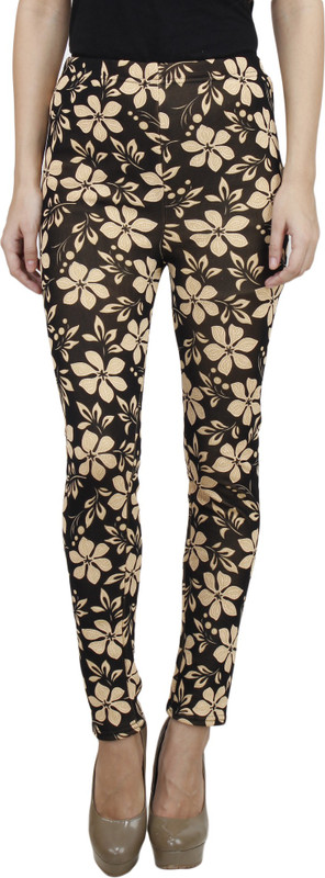 Camey Legging(Yellow, Self Design) Camey Legging(Yellow, Self Design)