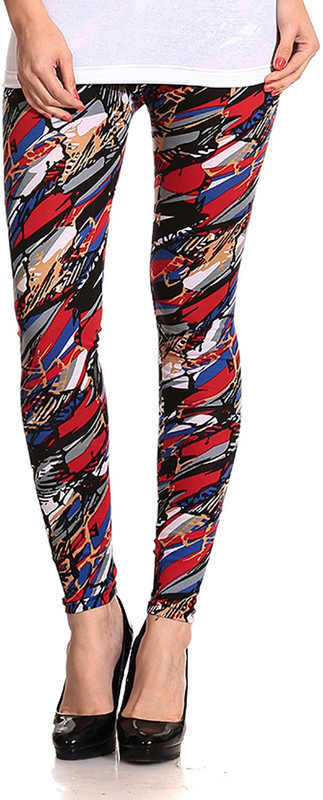 Concepts Graphic Print Women Multicolor Tights Concepts Graphic Print Women Multicolor Tights