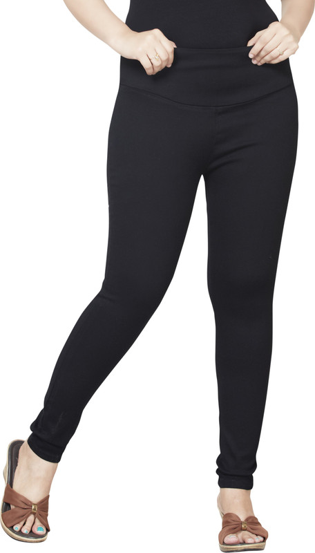 Trendbend Solid Women Black Tights Trendbend Solid Women Black Tights