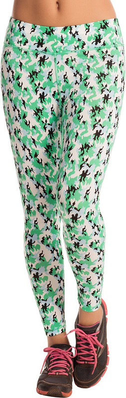 PrettySecrets Printed Women Green Tights PrettySecrets Printed Women Green Tights