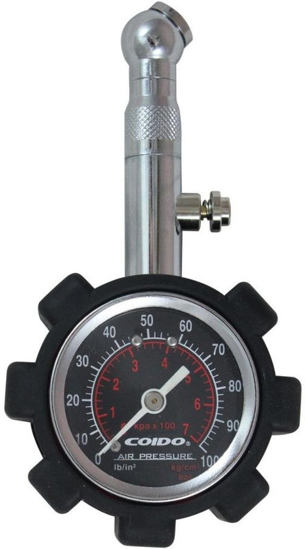 Coido Analog Tire Pressure Gauge 20426(100 psi)