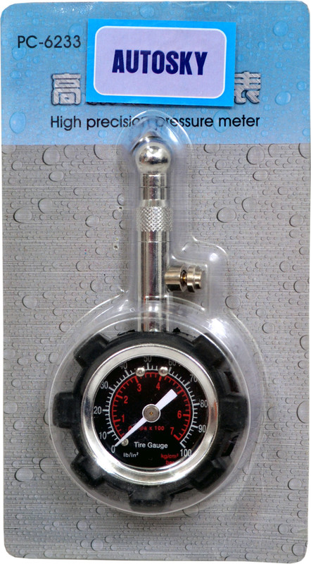 Pressure Guage - For Car & Bike Tyres - automotive