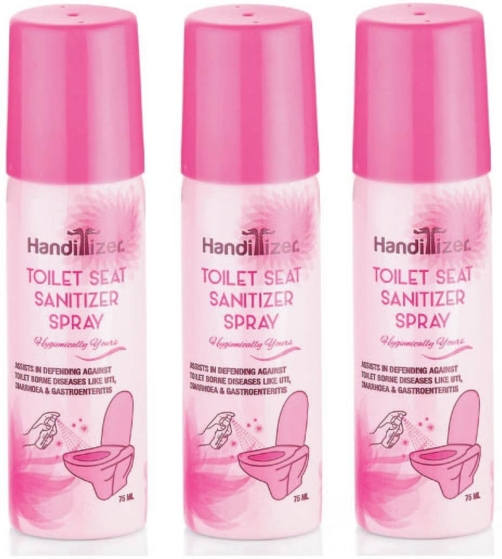 Handitizer Seat Sanitizer None Toilet Cleaner(225 ml, Pack of 3) RS.480 (0.00% Off) - Flipkart