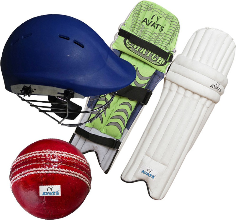 Avats Set Of Sanghara Helmet Pad Ball Cricket Cricket Kit
