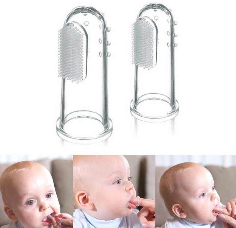 FUTABA Baby Silicone Finger Soft Toothbrush