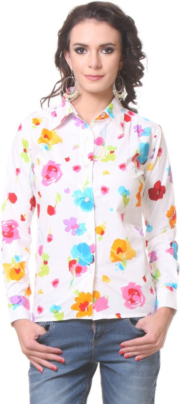 Kim Karter Casual Full Sleeve Solid Women Multicolor Top