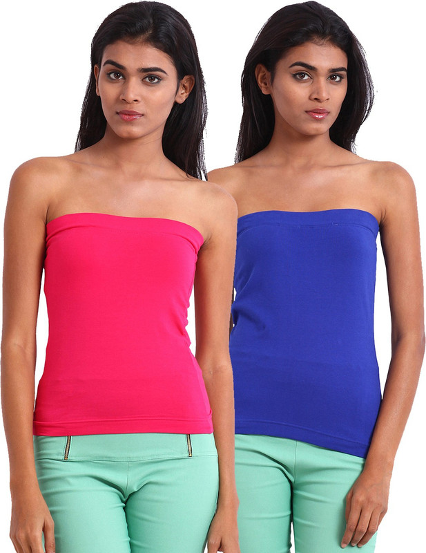 Espresso Casual Sleeveless Solid Women Pink, Blue Top
