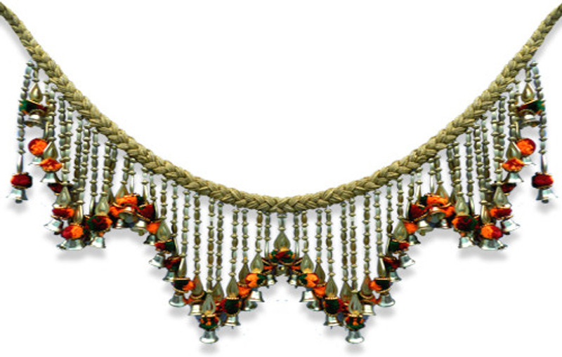 Anant Beads And Bells Bandanwaar - Door Hanging Toran RS.525 (60.00% Off) - Flipkart