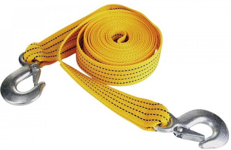 Ultra Fit Towing jerks Absorbent 4 m Towing Cable(Nylon, 5000 kg Pull Capacity)