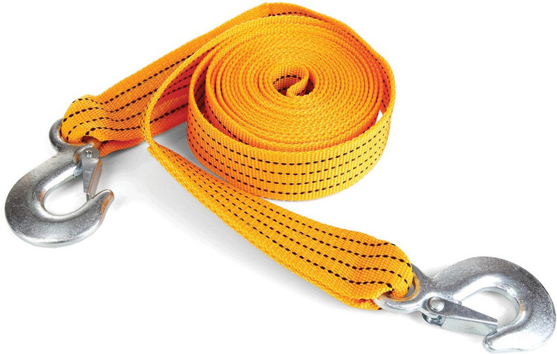 Auto Pearl Car Auto Tow Rope Heavy Duty 3 Ton For - Chevrolet Spark 2.65 m Towing Cable(Nylon, 3000 kg Pull Capacity)
