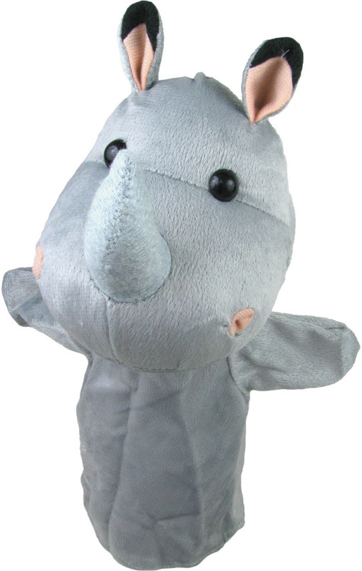 Cuddly Toys Rhinoceros Hand Puppets(Pack of 1)