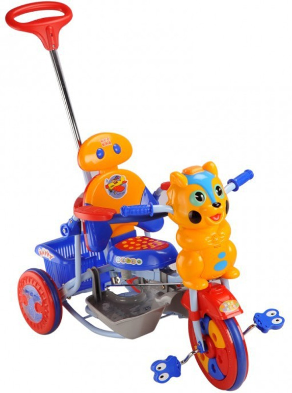 MeeMee 2 in 1 Baby Tricycle with Rocker Function with Adjustable Seat (Blue) 8904146710231 Tricycle(Blue, Yellow)